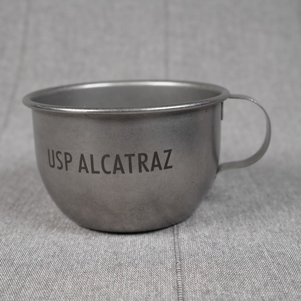 USP Alcatraz Inmate Cup Stainless Steel Replica Golden Gate National Parks 2007